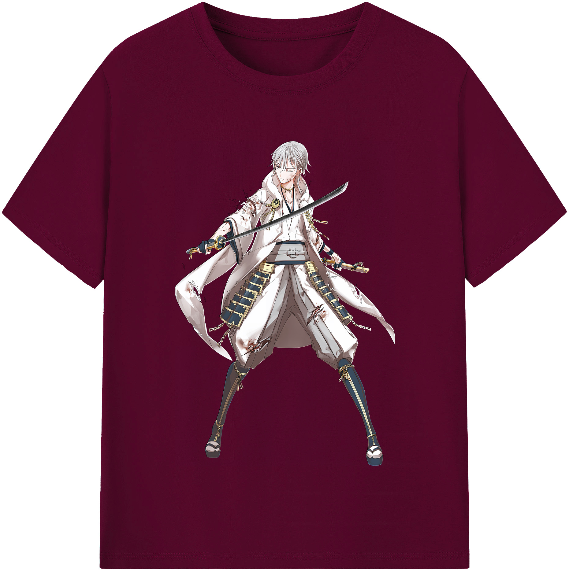 （画像用） 刀剣乱舞 Touken Ranbu レディースカジュアルプリントTシャツ（綿100％）